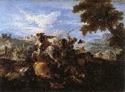 Parrocel, Joseph Cavalry Battle oil painting on canvas